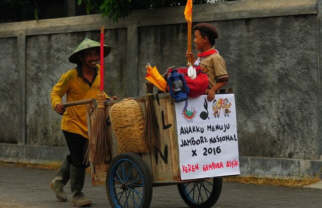 “BREBES MILI”, lihat anak petugas kebersihan ikut JAMBORE NASIONAL