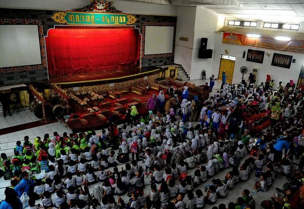 WO NGESTI PANDOWO tampil bersama anak-anak TK se Kecamatan Pedurungan