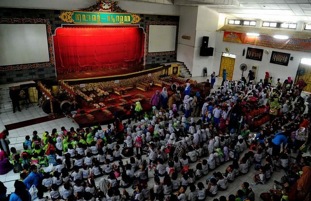 WO NGESTI PANDOWO tampil bersama anak-anak TK se Kecamatan Pedurungan